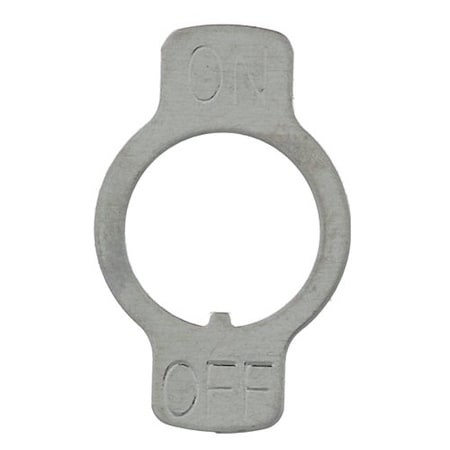 Waring/Qualheim Toggle Switch Plate For - Part# 20454 20454